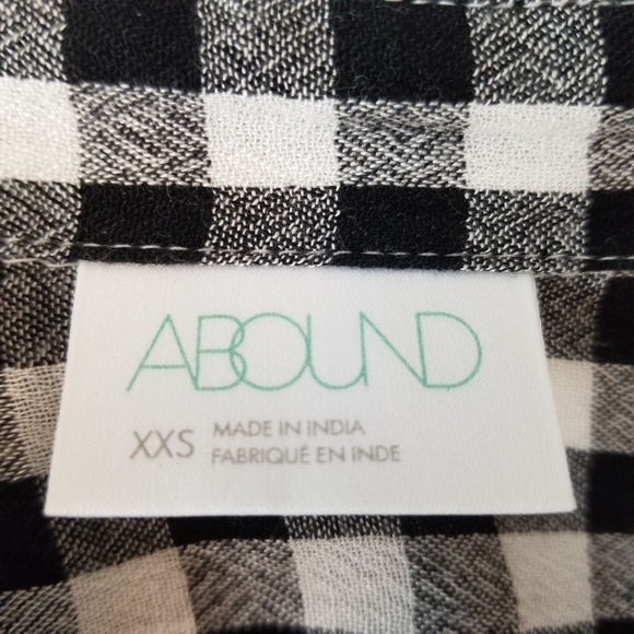 NEW Abound checked shirt XXS - Picture 2 of 5